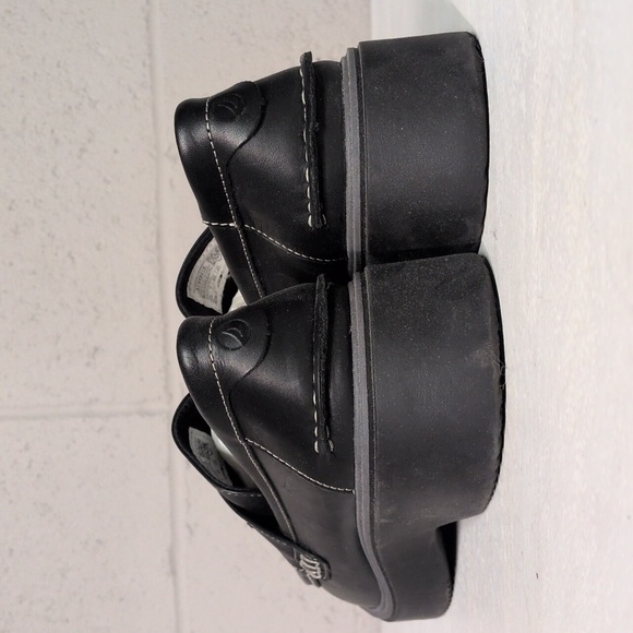 Sperry Bayside Platform Loafers 9.5W Leather Chunky Slip On 90s Minimalist - Picture 8 of 8